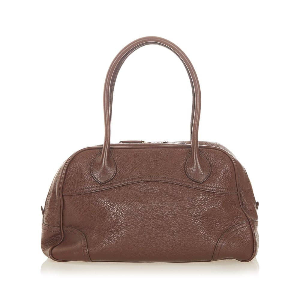 Pre-owned Prada Leather Handbag Brown