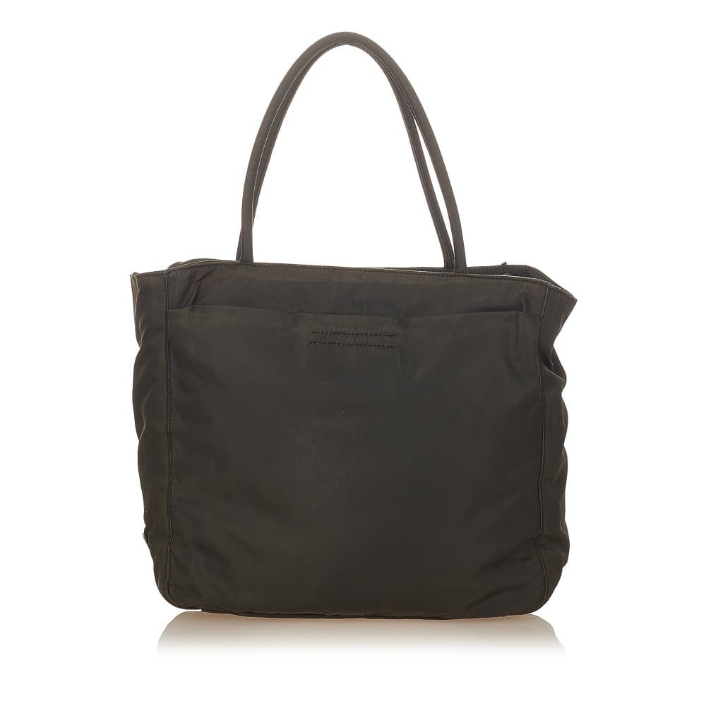 Pre-owned Prada Tessuto Handbag Black