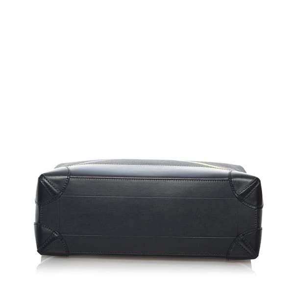 Pre-owned Louis Vuitton Taiga Rainbow Steamer PM Black