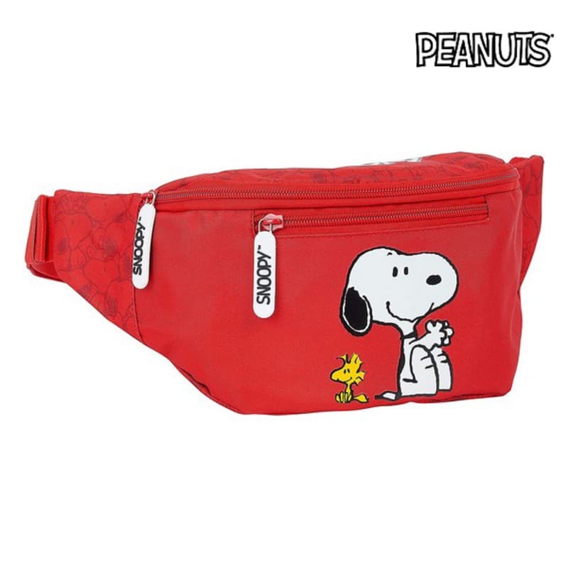 Midjeväska Snoopy Röd (23 x 12 x 9 cm)