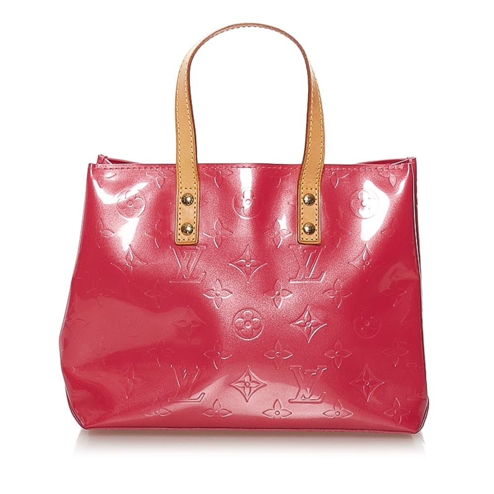 Pre-owned Louis Vuitton Vernis Reade PM Pink