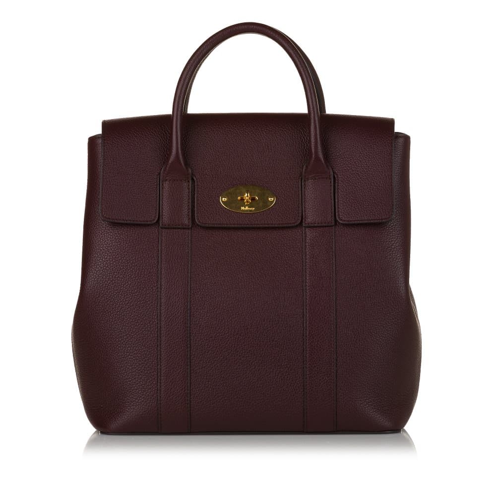 Pre-owned Mulberry Bayswater Leather Satchel Brown
