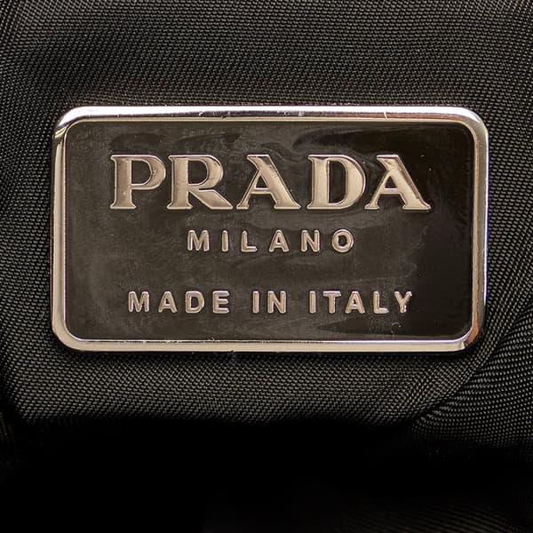 Pre-owned Prada Nylon Satchel Black