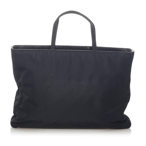 Pre-owned Prada Nylon Satchel Black