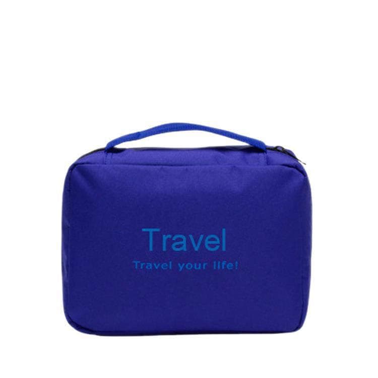 Hängande praktiska necessär och sminkväska Blå/Grön