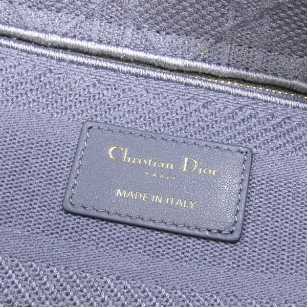 Pre-owned Dior Medium Lady D-Lite Purple
