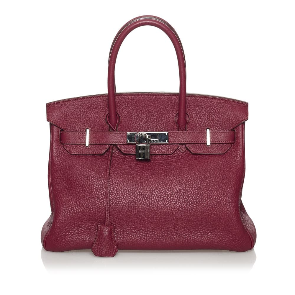 Pre-owned Hermes Birkin 30 Red
