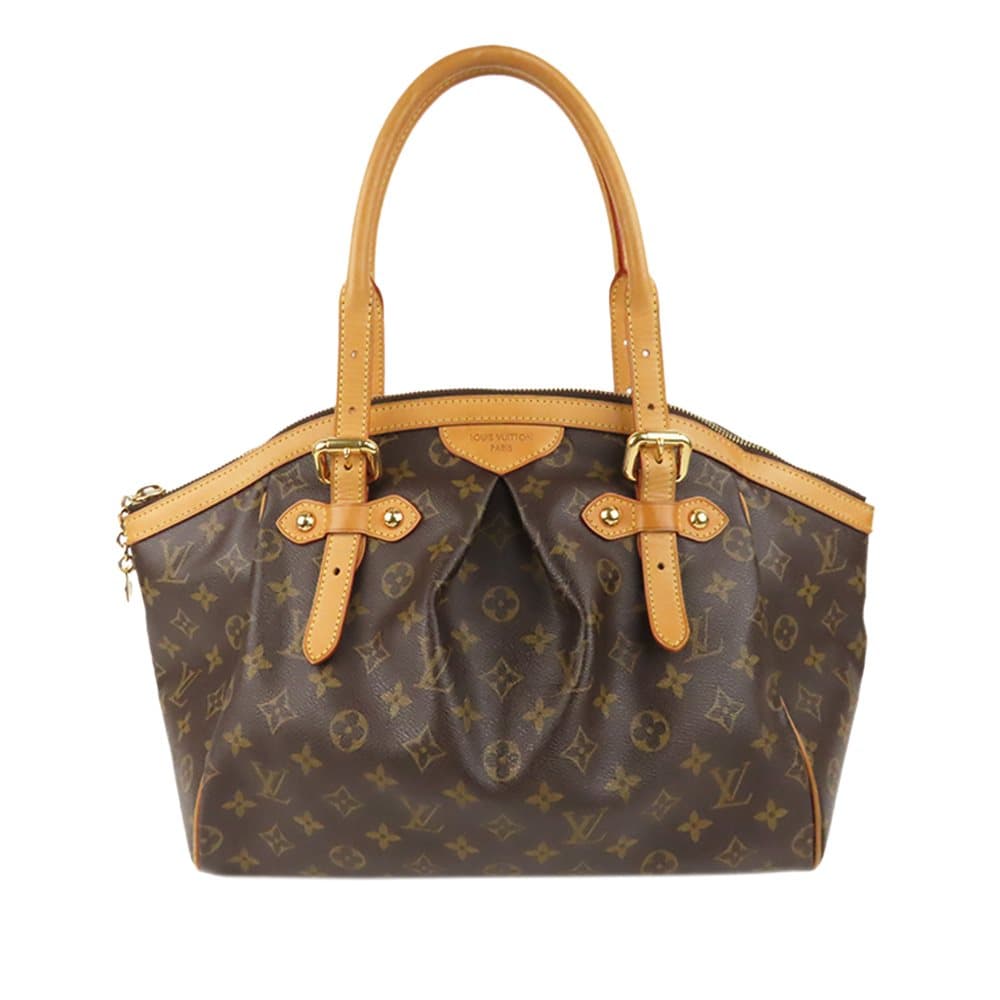 Pre-owned Louis Vuitton Monogram Tivoli GM Brown