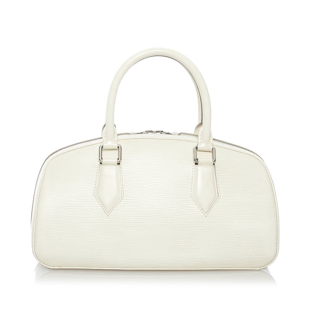 Pre-owned Louis Vuitton Epi Jasmine White