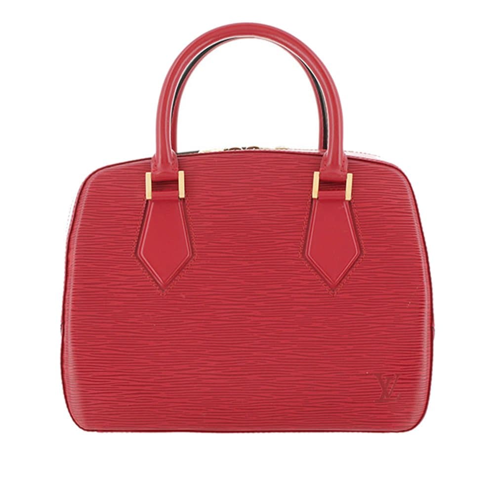 Pre-owned Louis Vuitton Epi Sablons Red