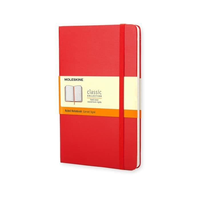 Moleskine Notebook Righe Large Rosso Soft