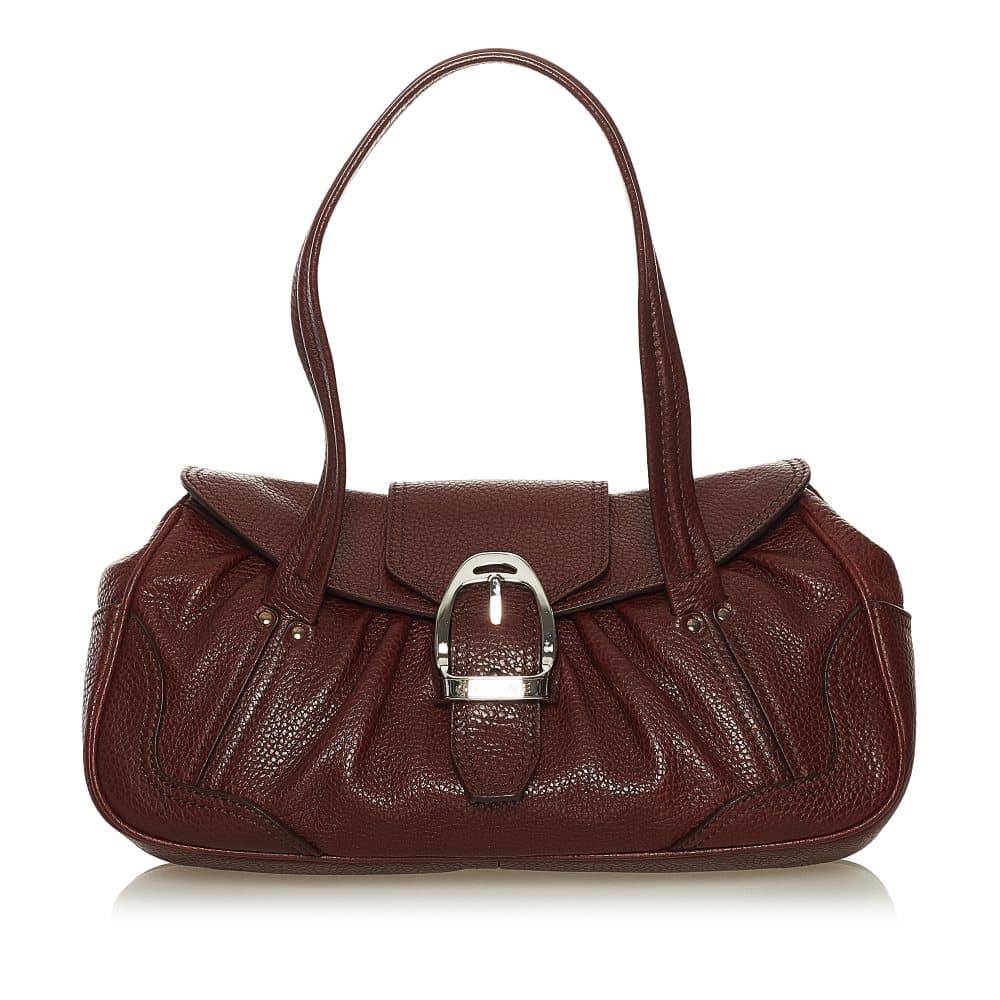 Pre-owned Celine Leather Handbag Brown
