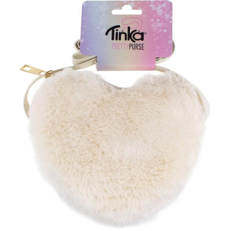 Handväska Hjärta, Vit - Tinka Pretty Purse
