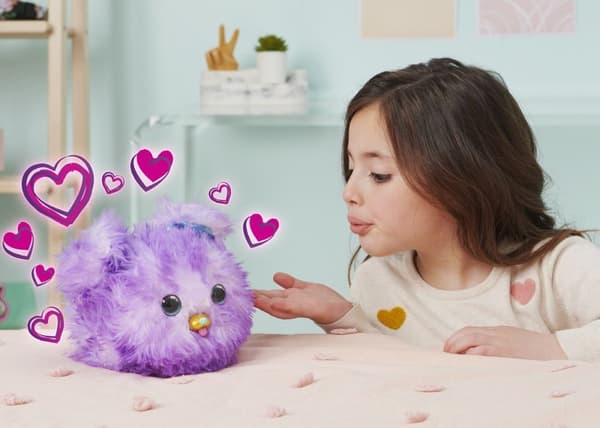 Furfluffs Interactive Puppy 18 cm, Interaktivt tøjdyr
