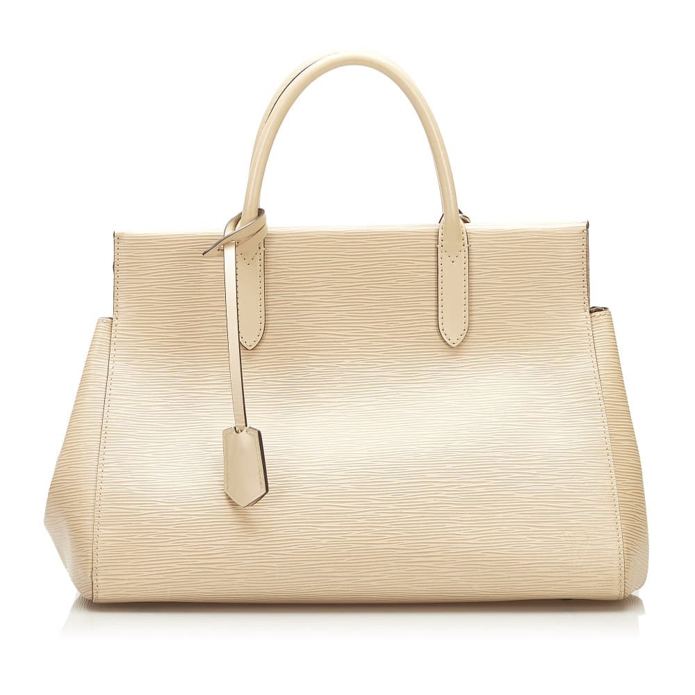 Pre-owned Louis Vuitton Epi Marly MM Gray