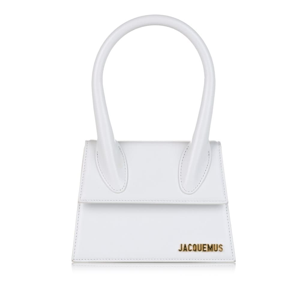 Pre-owned Jacquemus Le Chiquito Mini Bag White