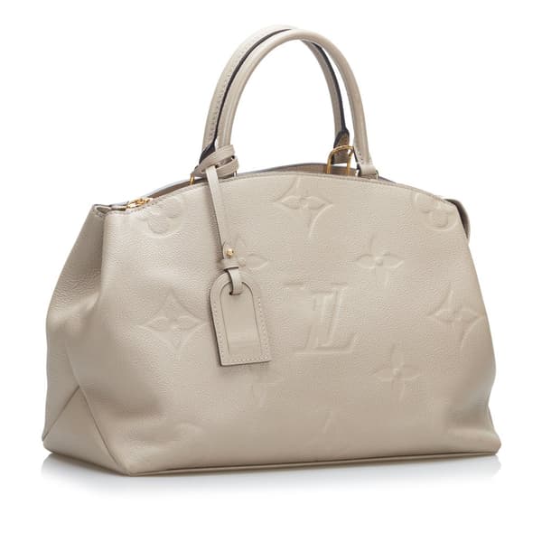 Pre-owned Louis Vuitton Monogram Empreinte Giant Palais Gray