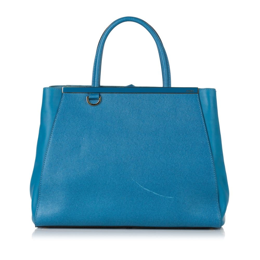 Pre-owned Fendi 2Jours Blue