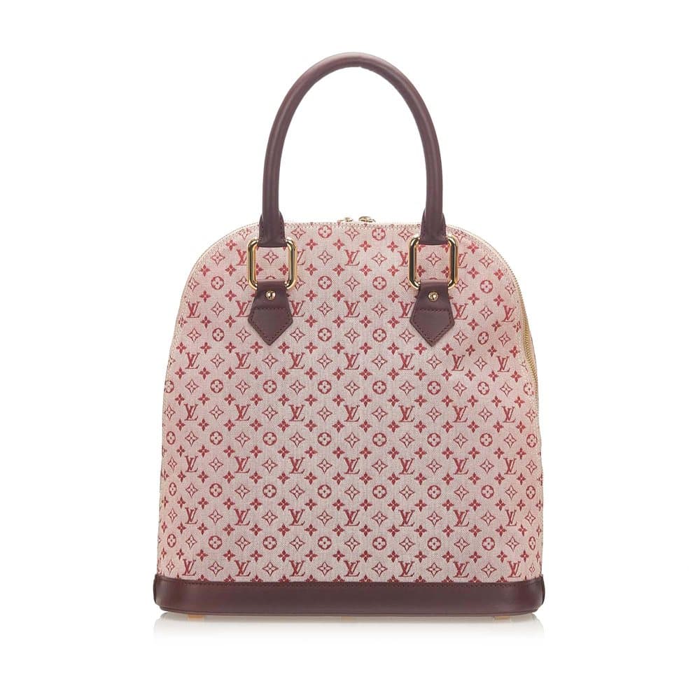 Pre-owned Louis Vuitton Mini Lin Alma Haut Pink