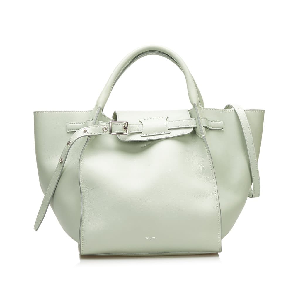 Pre-owned Celine Big Bag Green