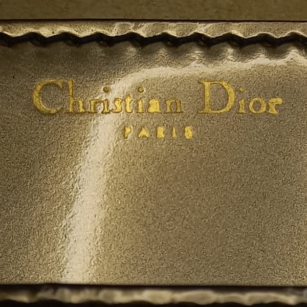 Pre-owned Dior JaDior Mini Chain Flap Gray