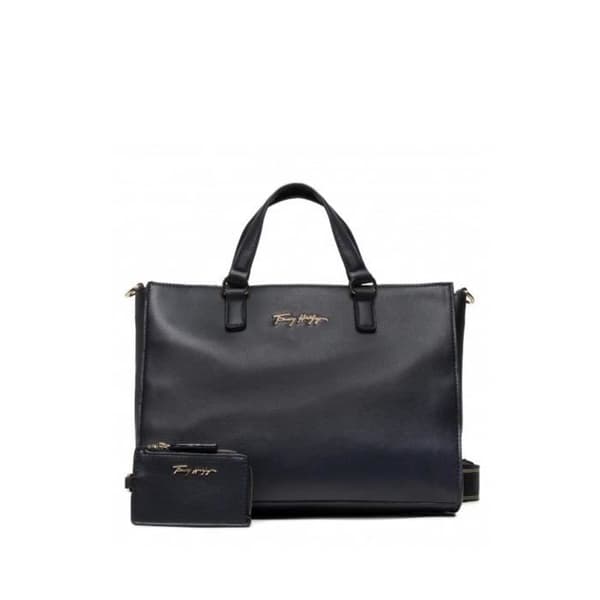 Handväska Tommy Hilfiger Ref 56300 DW5 Marin 35*23*12 cm TU Svart