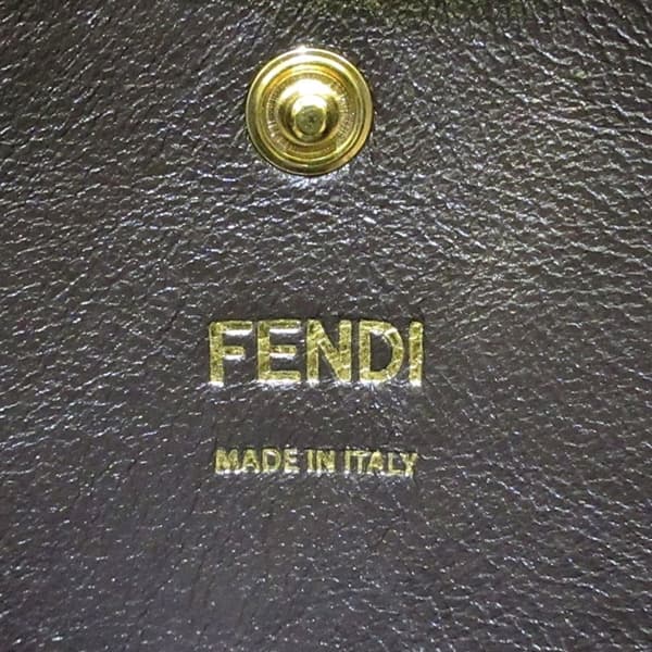 Pre-owned Fendi Peekaboo X Lite Medium Black