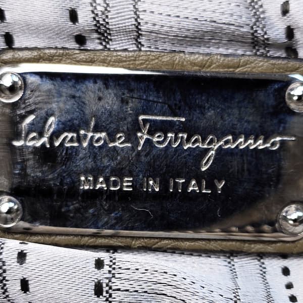 Pre-owned Ferragamo Sofia Leather Satchel Brown