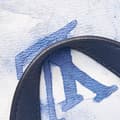 Miniatyrbilde 10 av 10: Pre-owned Louis Vuitton Monogram Watercolor Weekend Tote PM Blue
