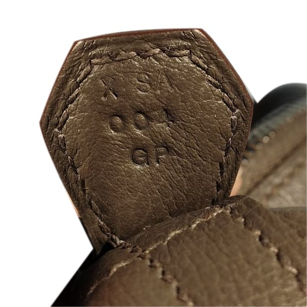 Pre-owned Hermès Evercolor Bolide Secret Gray