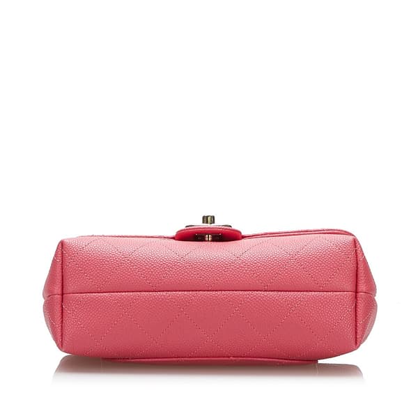 Pre-owned Chanel Caviar City Walk Pink