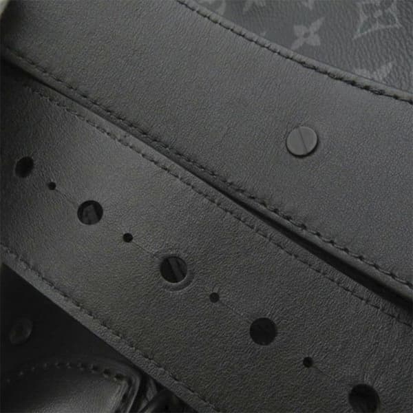 Pre-owned Louis Vuitton Monogram Eclipse Steamer PM Black