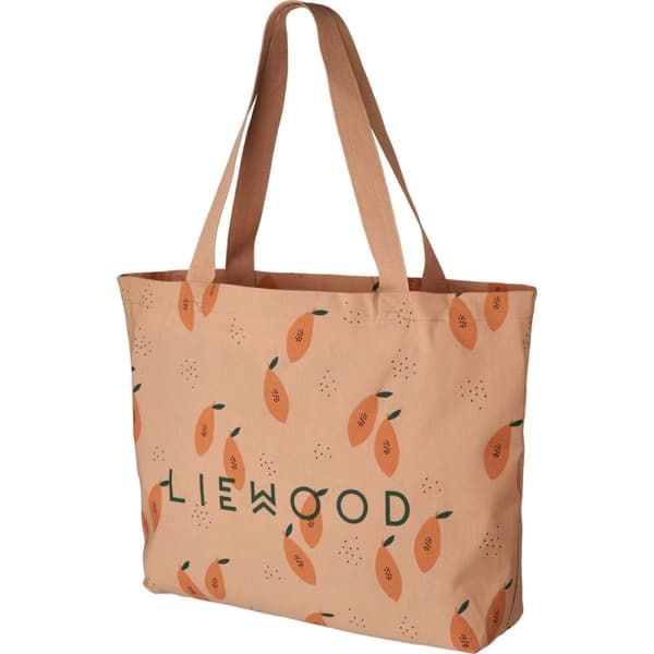 Stor Totebag, Papaya/Bleg Toscana - Liewood