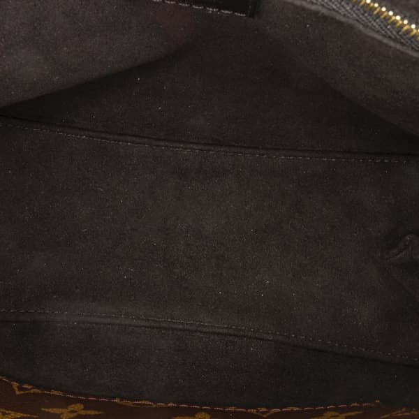 Pre-owned Louis Vuitton Monogram One Handle Flap Satchel Brown