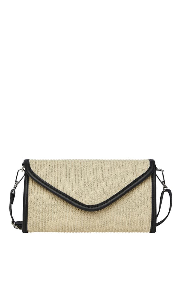 Pieces - pcLisa Straw Cross Body Svart One Size