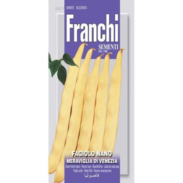 BUSTINA SEMI DI FAGIOLO SUPERNANO GIALLO 100 GR