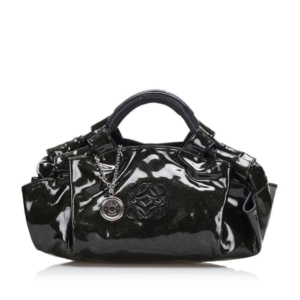 Pre-owned Loewe Nappa Aire Black