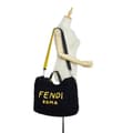 Miniatyrbillede 9 af 10: Pre-owned Fendi Wool Satchel Black