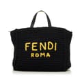 Miniatyrbillede 1 af 10: Pre-owned Fendi Wool Satchel Black