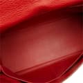 Miniatyrbillede 5 af 10: Pre-owned Hermès Togo Kelly 35 Red