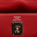 Miniatyrbillede 6 af 10: Pre-owned Hermès Togo Kelly 35 Red