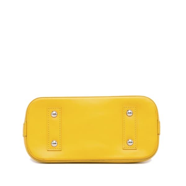 Pre-owned Louis Vuitton Epi Alma BB Yellow