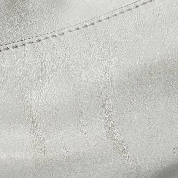 Pre-owned Fendi Medium Glacier FF Tote White
