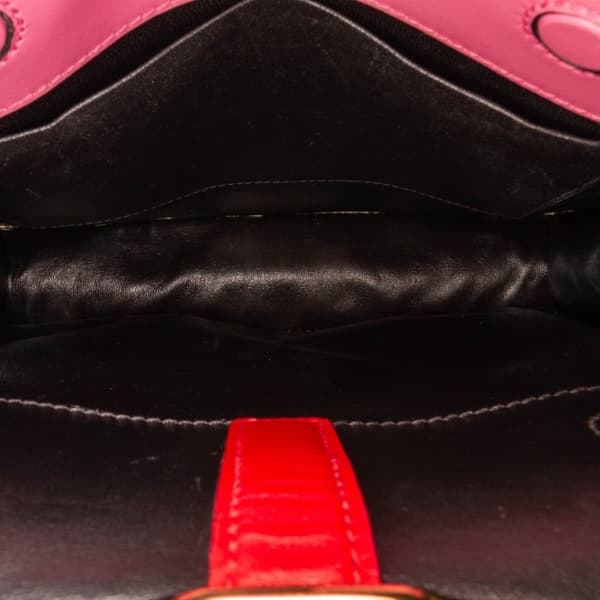 Pre-owned Prada Belle Satchel Pink
