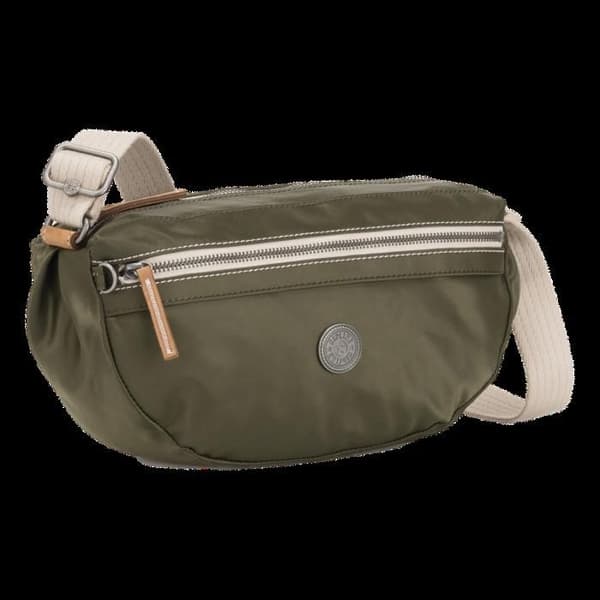 kipling Edgeland Eyes Wide Open Senra Small Crossbody Elevated Green [62228]