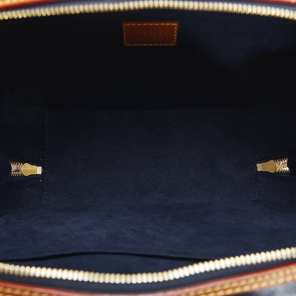 Pre-owned Louis Vuitton Monogram Reverse Valisette PM Blue