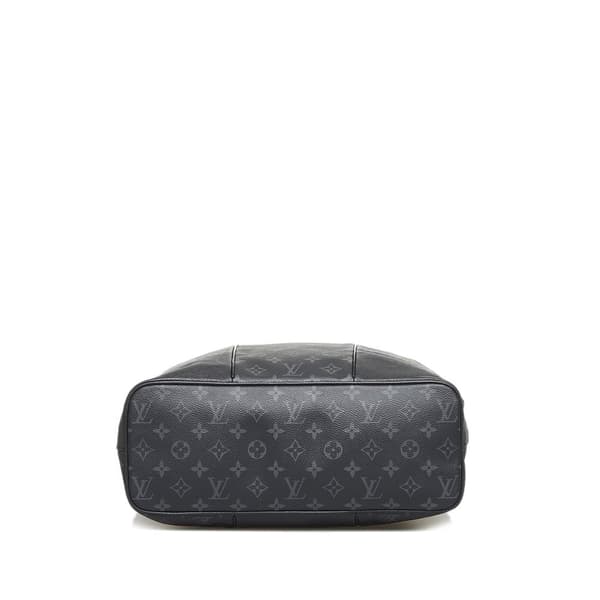 Pre-owned Louis Vuitton Taigarama Outdoor Tote  Black