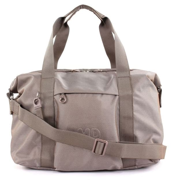 Axelväska - MANDARINA DUCK - MD20 Duffle - Beige - Polyester - 45x29x16 cm
