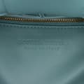 Miniatyrbild 7 av 10: Pre-owned Bottega Veneta Nappa Intrecciato Padded Chain Cassette Satchel Blue