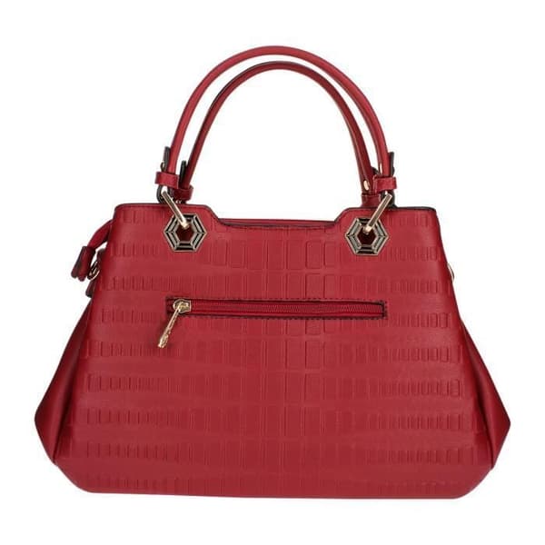 Geometrisk handväska - Gallantry Paris - Marguerite Rouge